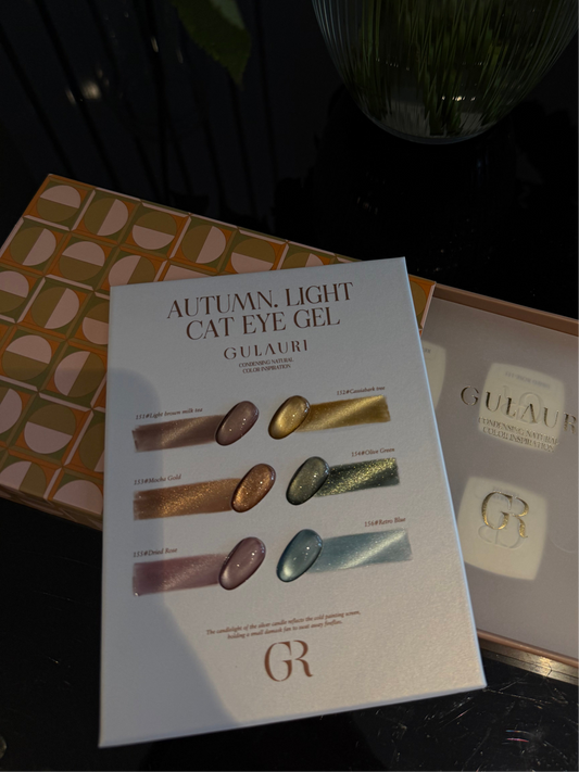 Autumn cat eye set