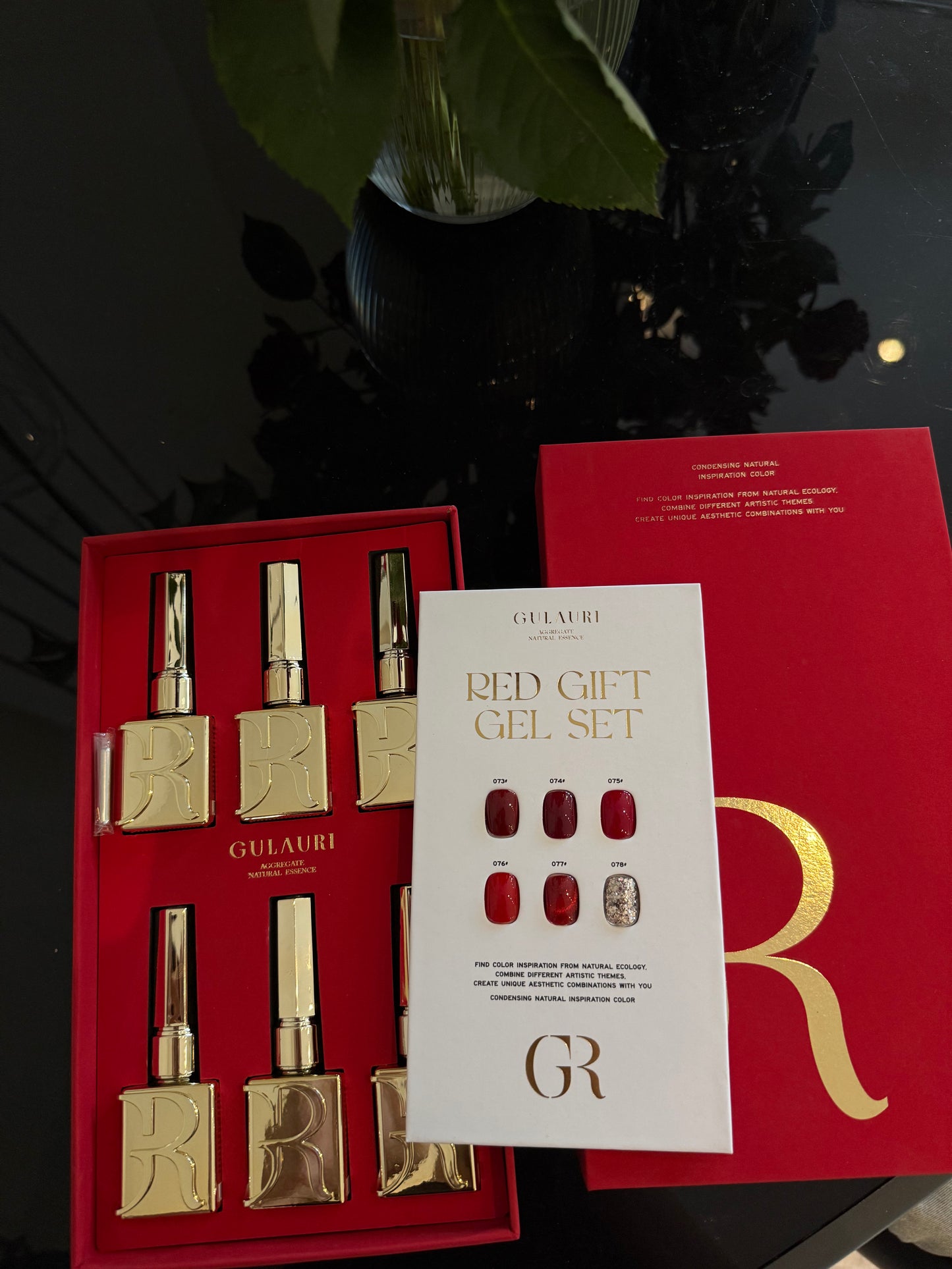 Christmas gel polish