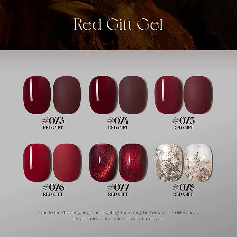Christmas gel polish
