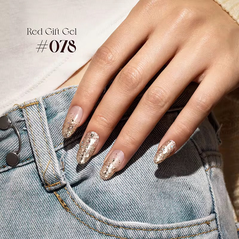 Christmas gel polish