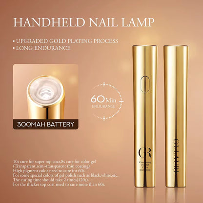 Handheld nail lamp