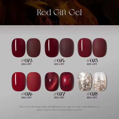 Christmas gel polish